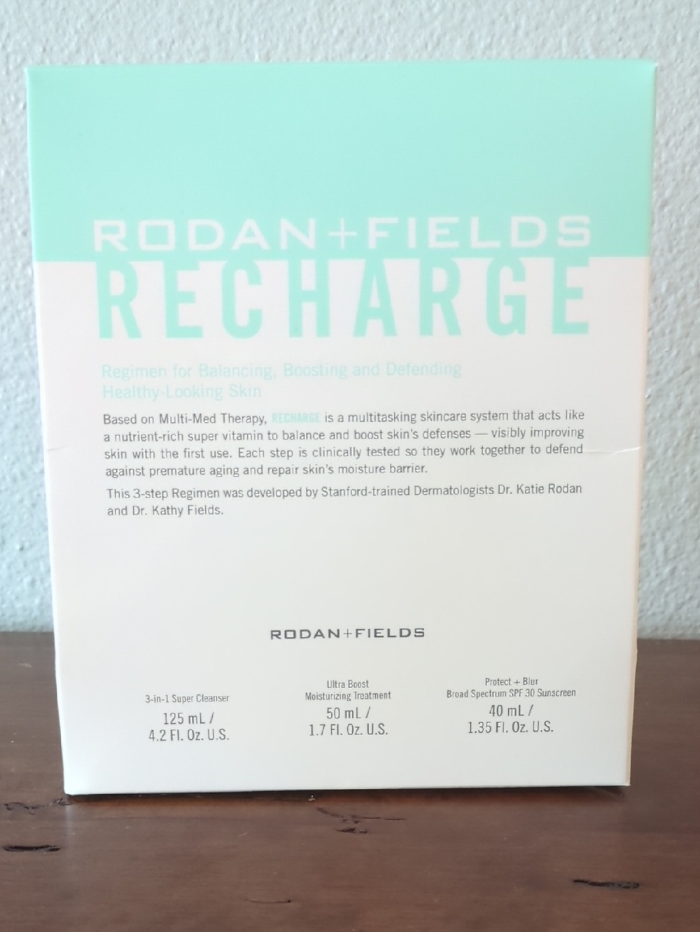 Rodan + Fields RECHARGE Skincare Kit
